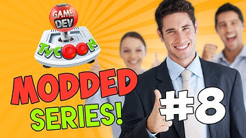 HIRING A FULL TEAM - Game Dev Tycoon Modded #8