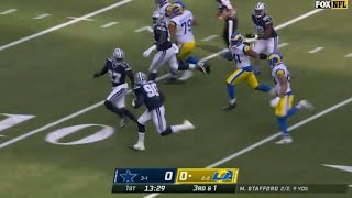 Cowboys Demarcus Lawrence SCOOP AND SCORE Touchdown vs Rams | Rams vs Cowboys | NFL 2022