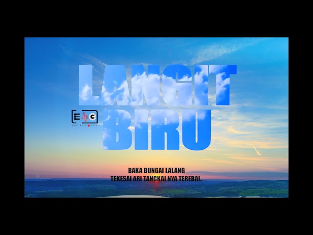 LANGIT BIRU - DONNY LANG (Official Lyric Video 2022) class=