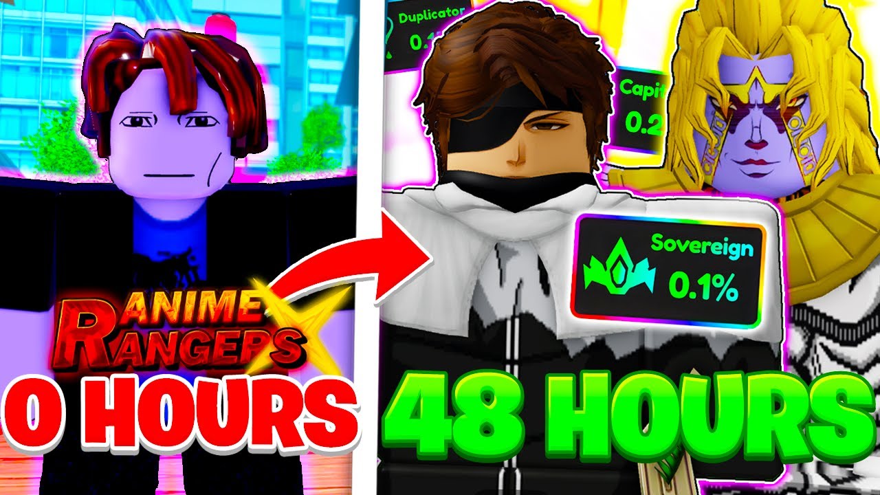 I Spent 48 HOURS Catching Up In Anime Rangers X!