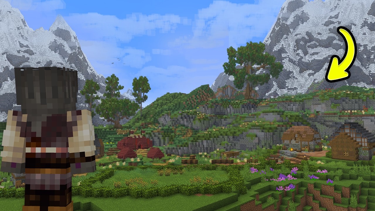 I Built a Mining Village In Minecraft - YouTube