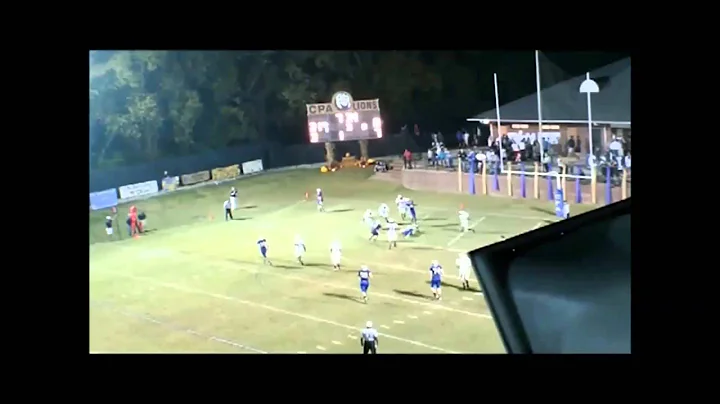 Albert Mitchell #14, Senior CPA QB - 2012 Season H...