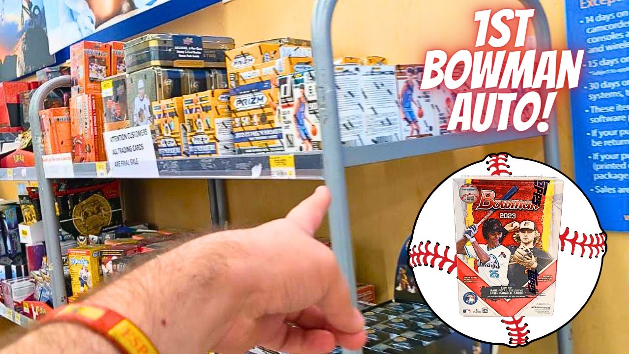 Amazing Finds At The Thrift Store! 2023 Bowman Baseball Blaster YouTube