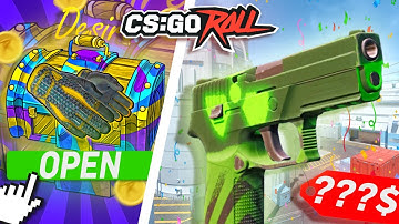 I DEPOSITED ALL MY MONEY ON CSGOROLL!