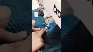 Easy process of boone  top scene in denim jacket with Sewing Machine garmentssewingbuft  shorts