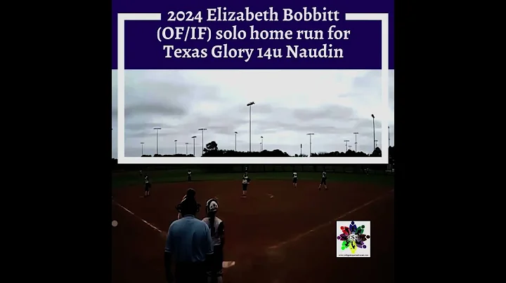 2024 Elizabeth Bobbitt (OF/IF) solo home run for T...