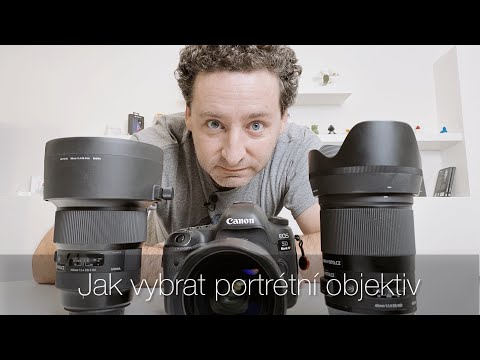 Video: Portrétní Objektivy Pro Canon: Nejlepší Portrétní Modely Pro 600D, 550D A Další. Který Vybrat?