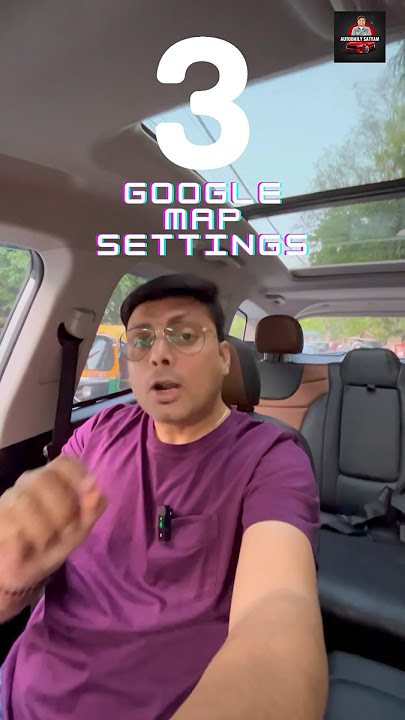 3 Google Map Settings | Never Get stuck #navigation #googlemaps
