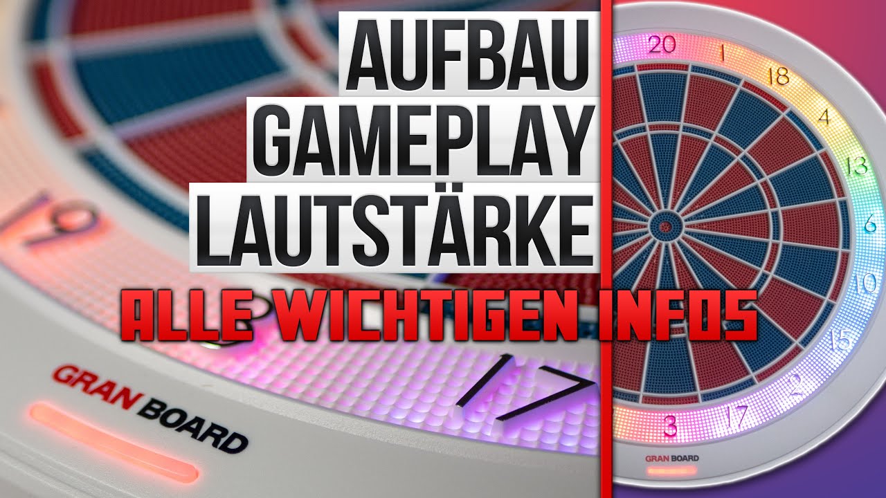 Das neue GranBoard 132 im großen Test! Was kann das E-Dart Smartboard?