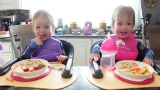 Twins try pickled beets
