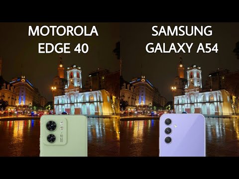 Motorola Edge 40 Vs Samsung Galaxy A54 Camera Test
