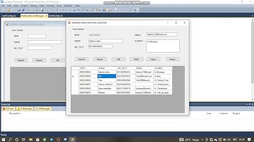 Database dan relasi antar tabel Vb.net