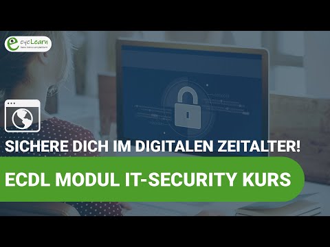 Vorstellung: ECDL Modul IT-Security Kurs | Bestehe Deine ECDL Prüfung! ✅