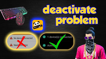 🐼 MOUSE PRO DEACTIVATE PROBILEM SOLVE AND SOLUTIONS✅|PANDA MOUSE PRO ACTIVATION|#freefire #gaming