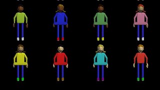 Baldi's Basics Plus - Student Shuffle *Chattering*