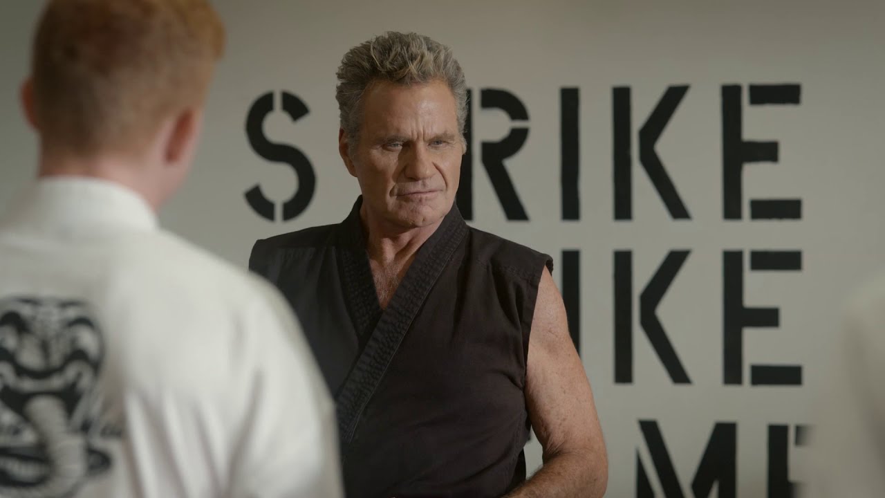 Cobra Kai S3E2 Ending Scene YouTube