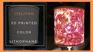 ItsLitho - 3D printed Avengers Color Lithophane