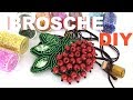 DIY: BROSCHE AUS PERLEN: EBERESCHE. ANLEITUNG FÜR ANFÄNGER