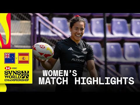 Home crowd SILENCED 🤫 | New Zealand v Spain | HSBC SVNS Valladolid 2026 | Match Highlights