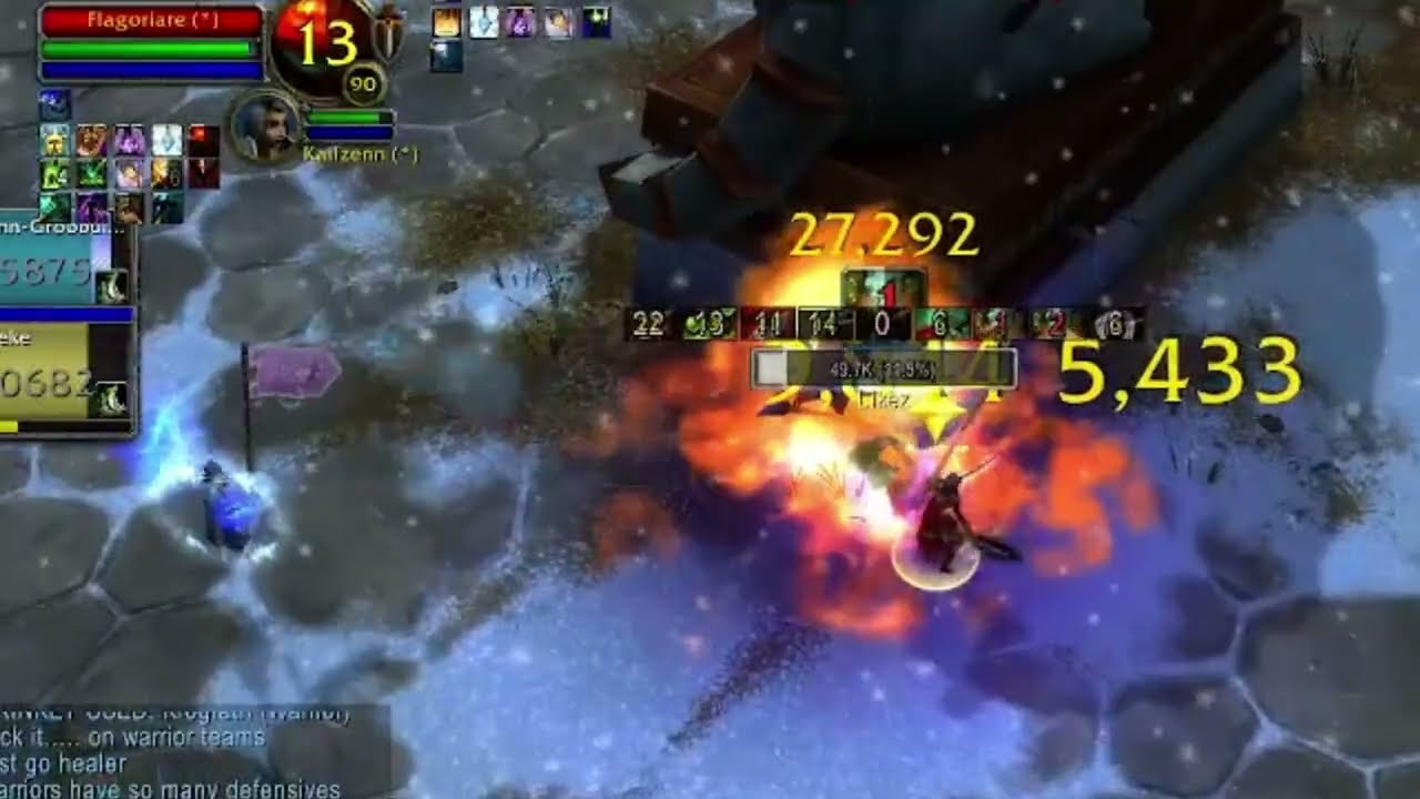 MOP Classic Mage/Rogue 2v2 Arena PVP