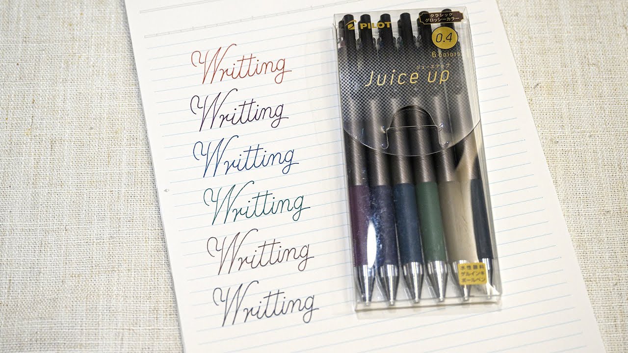 ジュースアップ クラシックグロッシーカラー 0.4mm 6本