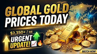 🌍 Global Gold Prices Today 2026 🪙 | Gold Price Update & Market Trends 📈