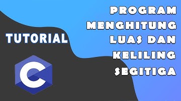 Program C | Program Menghitung Luas dan Keliling Segitiga