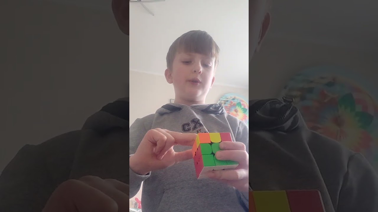 Hi this is advance Rubik's cube solving (first two layers) extra will be solving everything