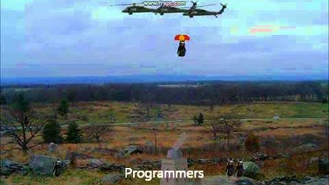 First XNA project " Paratroopas"