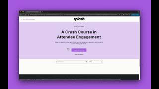 Virtual Events with Sessions