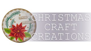 Christmas Craft Creations September Challenge || The Magic of Christmas, SSS, shaped card