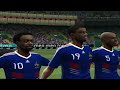 PES 2011 FRANCE vs BRAZIL PS2 4K Gameplay HD