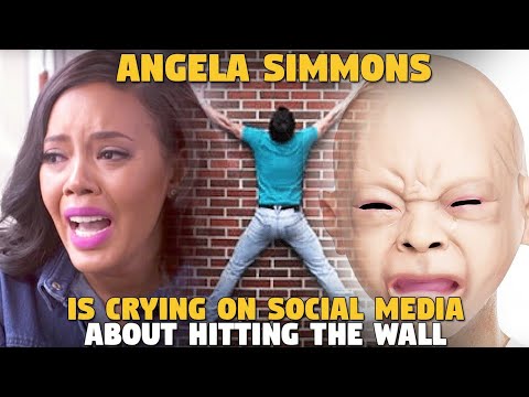 Angela Simmons is Crying on Instagram About Hitting The Wall..and its FUNNY