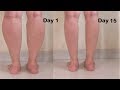 How i got Slim Calves & Legs in 1 week - Easy Leg Exercise & Workout to get slim legs - Lose leg fat