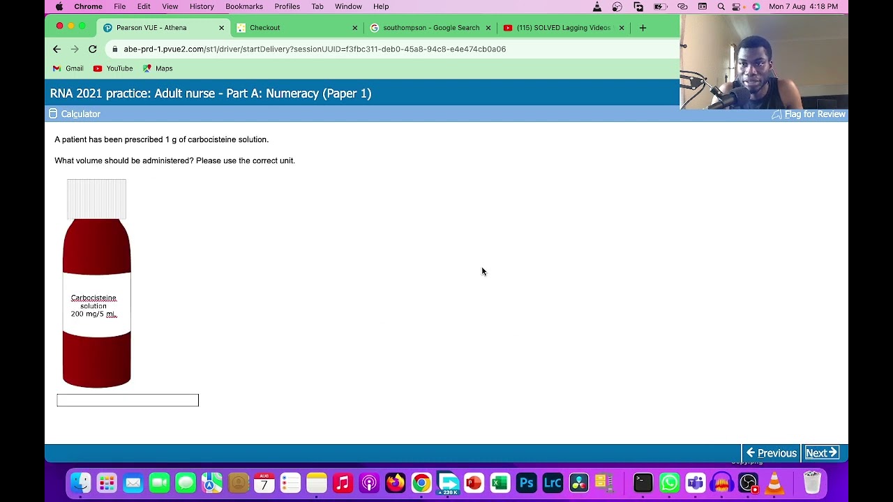 HOW TO PRACTICE NMC CBT NUMERACY ON PEARSON VUE