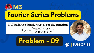 18| Fourier Series for f(x)=±k | Deduce π/4 = 1−1/3+1/5−1/7 | VTU Engineering Maths @RaviRnandi