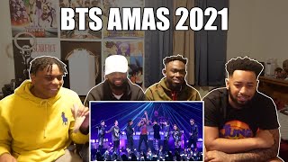 BTS AMA's 2021 PERFORMANCES | BUTTER & MY UNIVERSE | REACTION