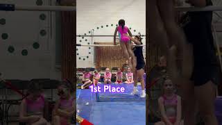 Level 2 bar routine. 1st Place 9.80-2025 #gymnasticsbars