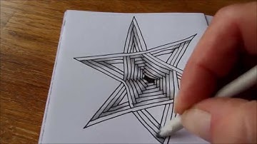 How to draw tanglepattern Auraknot