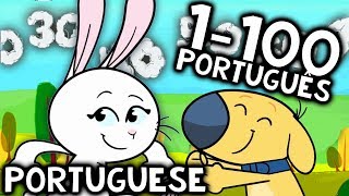 Aprender Os Números Em Português Canção | Portuguese Numbers 1-100 Song
