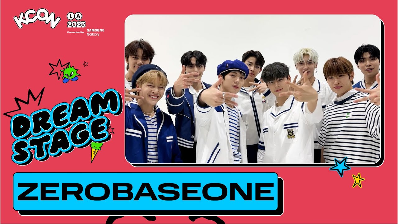 💖 DREAM STAGE with ZEROBASEONE (제로베이스원) | KCON LA 2023 - YouTube