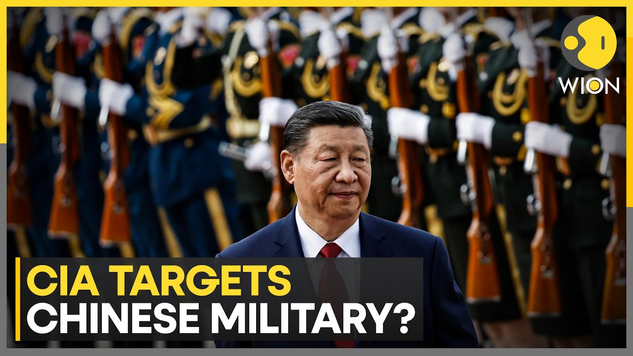Xi Jinping's Military Purge: China's Military Officers on CIA Radar | WION News
