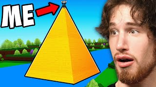 Building The LARGEST PYRAMID in Roblox Build a Boat screenshot 3