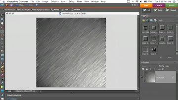 Make a Simple Metal Texture in Photoshop - Quick Tip #1