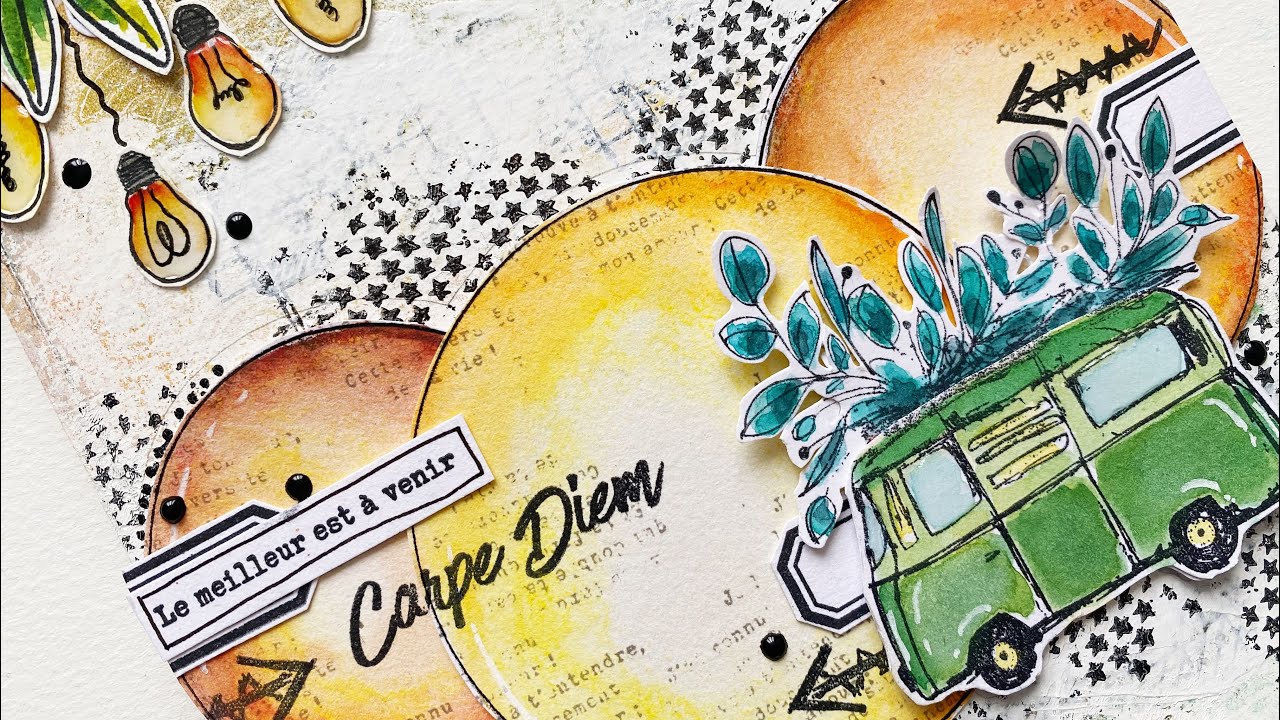 Tuto art journal #8 et #9