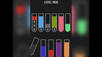Water Sort Puzzle - Level 1830