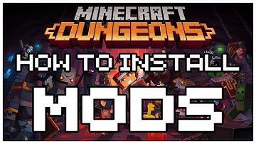 Minecraft Dungeons - How to install mods! [Tutorial]