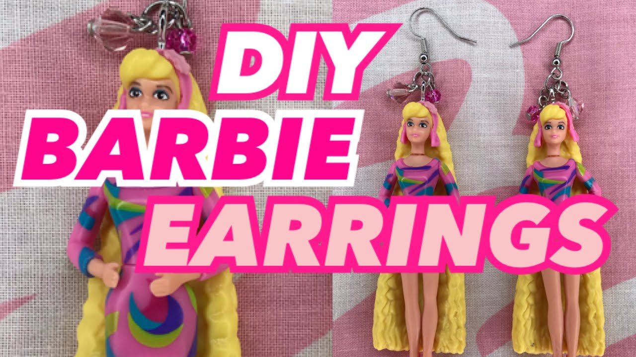 How To Make accessories DIY Earrings Bracelet Handbag in 2023  Barbie  dolls diy Barbie accessories Barbie diy