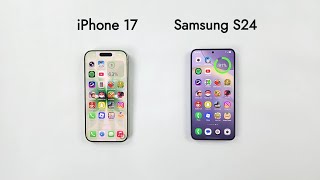 Apple iPhone 17 vs Samsung S24 - SPEED TEST!