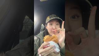 Wendy’s Lunch Mukbang #shorts #foodie #eating